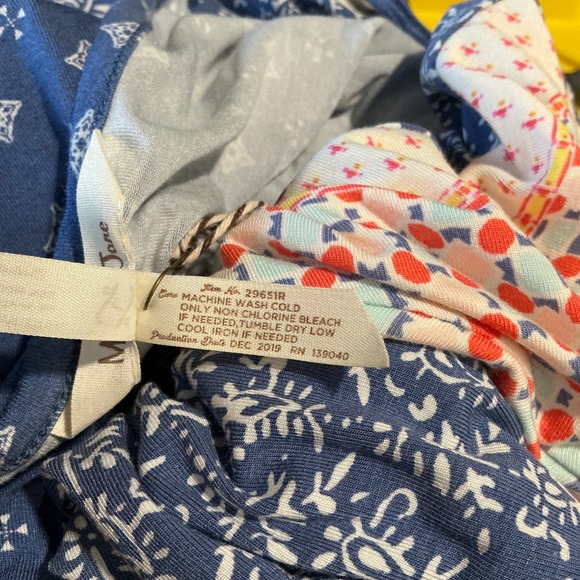 Matilda Jane Clothing Open Road Romper Blue White Floral Print Size 8 NWT - Picture 9 of 10